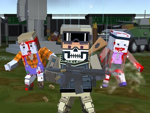image Pixel multiplayer survival zombie