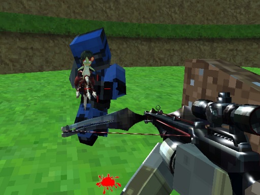 image Pixel Paintball Ruins Fun