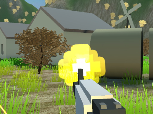 image Pixel Village Battle 3D.IO