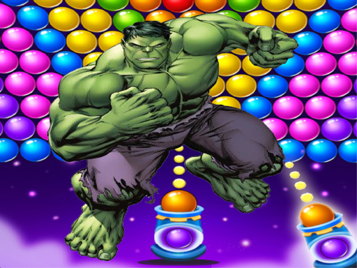 image Play Hulk Bubble Shooter Games