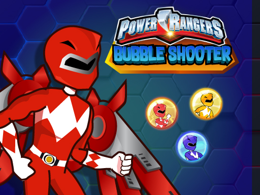 image Power Rangers Bubble Shoot Puzzle