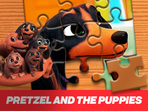 image Pretzel and the puppies Jigsaw Puzzle