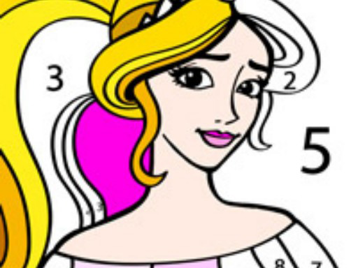 image Princess Color Number