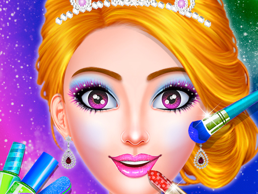 image Princess Dress up &amp; Makeover - Color by Number