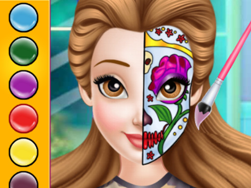 image Princess Face Painting Trend