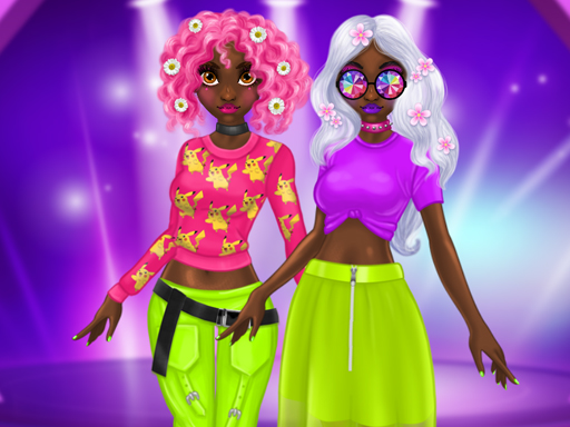 image Princess Incredible Spring Neon Hairstyles