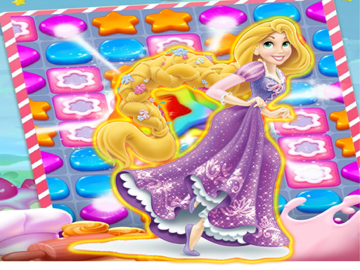 image Princess Rapunzel Puzzles & Match3 Games Online