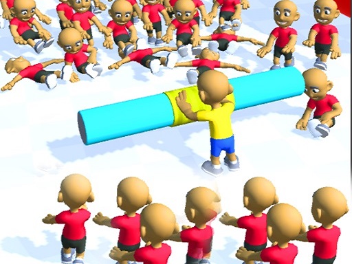 image Push the Crazy Crowd : Stickman Clash 3D