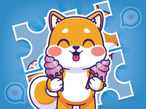 image Puzzle Cute Puppies