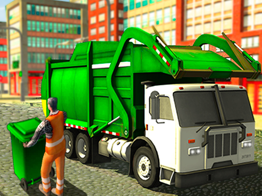 image Real Garbage Truck