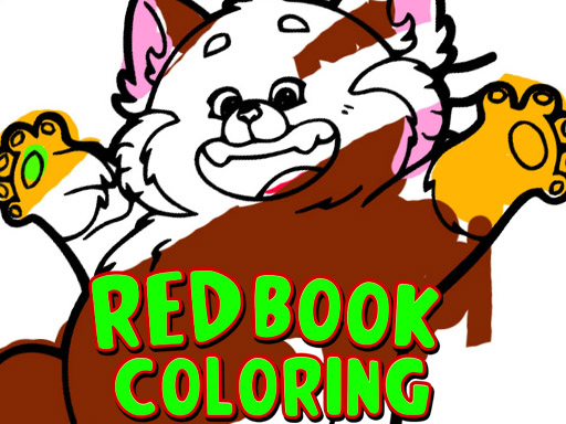 image Red Coloring Book