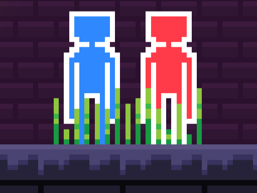image Red Stickman and Blue Stickman