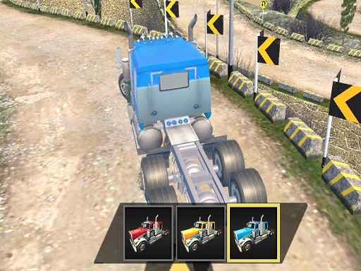 image Road Train Truck Driving