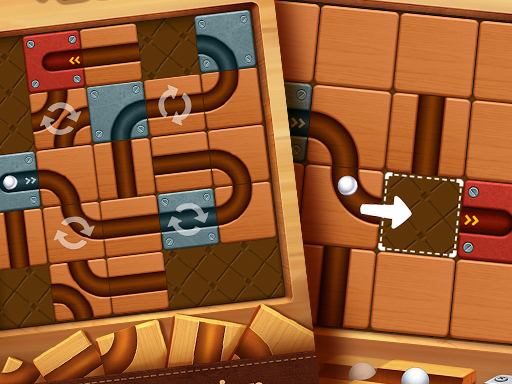image Roll the Ball: Sliding Block Rolling Puzzle