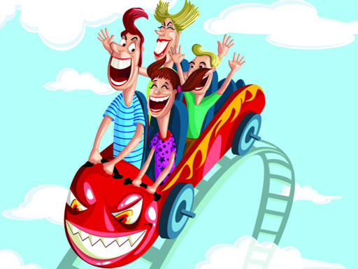image Roller coaster leap