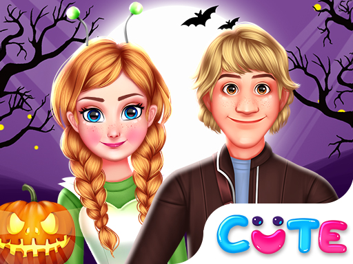 image Royal Couple Halloween Party