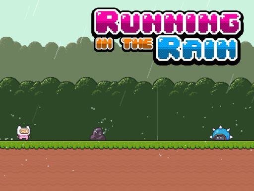 image Running in the Rain