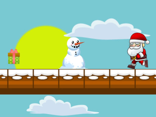 image Running Santa