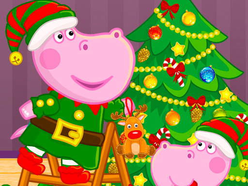 image Santa Christmas Workshop