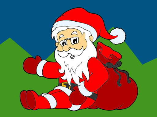 image Santa Claus Coloring Book