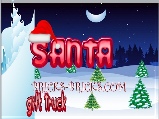 image Santa Gift Delivery Truck