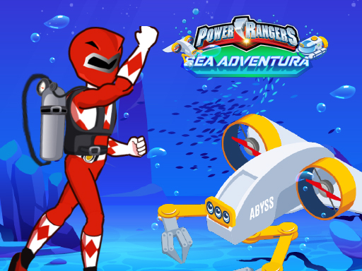 image Save Power Rangers From Ocean Zombies - Pin Pull
