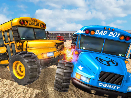 image School Bus Demolition Derby