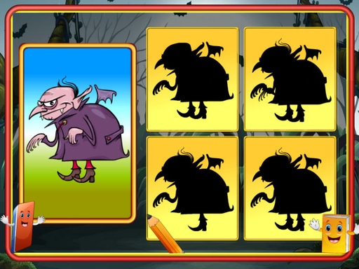 image Shadow Match Halloween