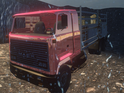 image Simulated Truck Driving