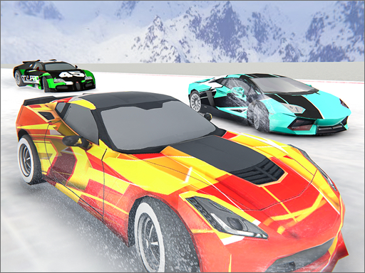 image Snow Fall Hill Track Racing