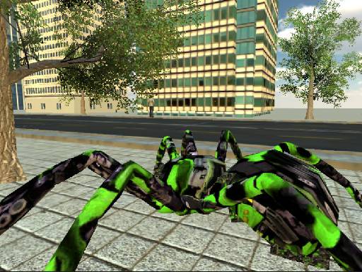 image Spider Robot Transformation