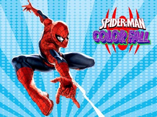 image Spiderman Color Fall - Pill Pull Game
