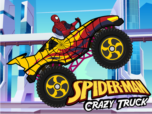 image Spiderman Crazy Truck