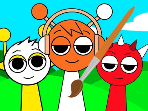 image Sprunki Coloring Book