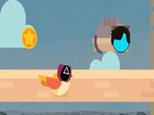 image Squid Bird Jump 2D