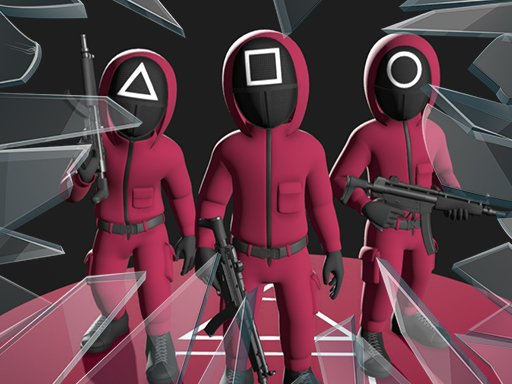 image Squid Game 3D Glass Bridge
