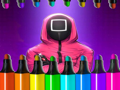 image Squid Game Coloring Book s2