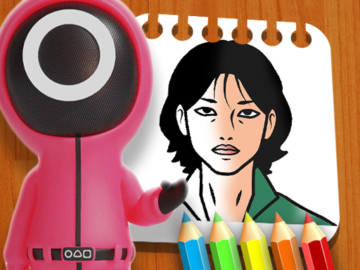 image Squid Game Coloring Book