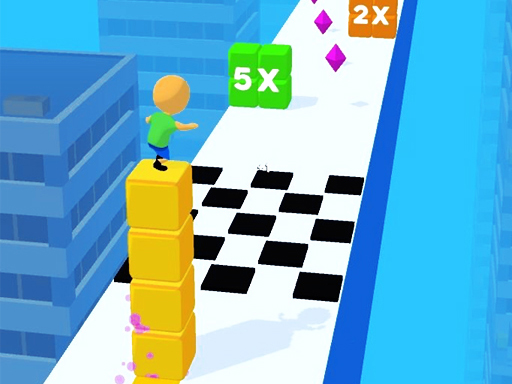 image Stack Cube Surfer 3d