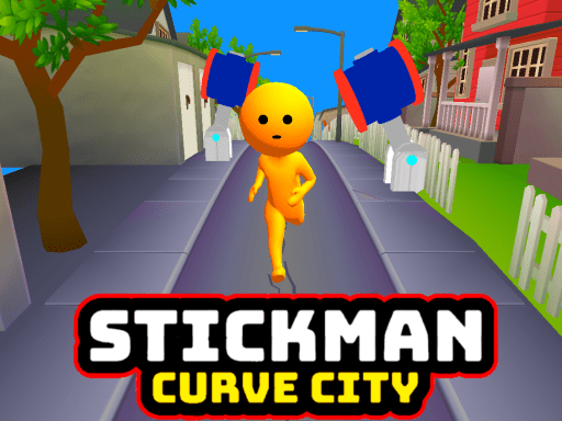 image Stickman Curve City