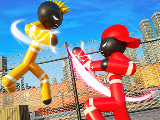 image Stickman Police VS Gangsters Street Fight