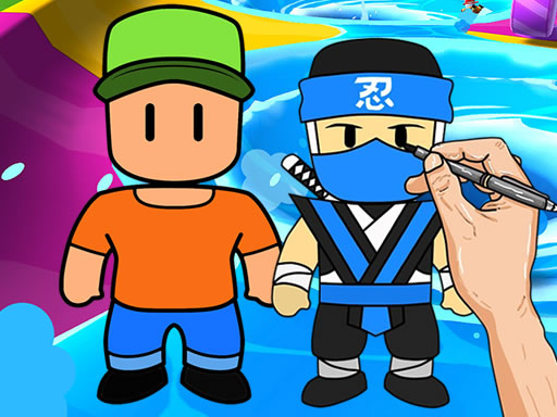 image Stumble Guys Coloring Book