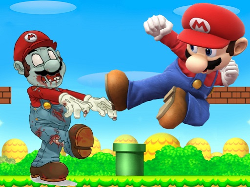 image Super Mario Shoot Zombies