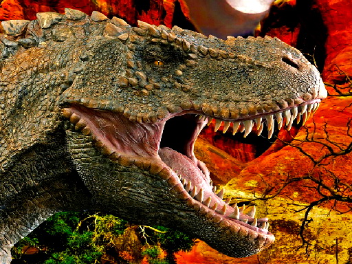 image T-Rex Dinosaur Jigsaw
