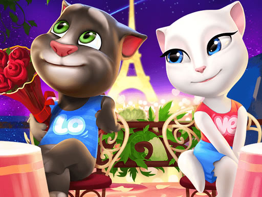 image Talking Tom and Angela Coloring