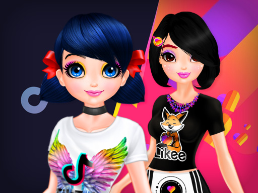 image TikTok girls vs Likee girls