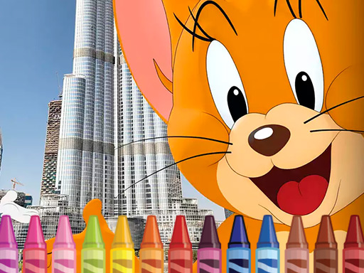 image Tom and Jerry Coloring