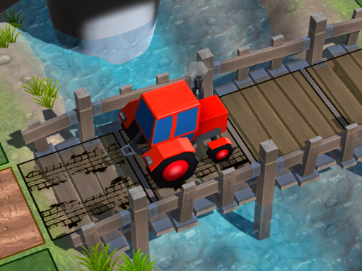 image Tractor Puzzle Farming