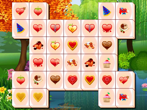 image Valentines Day Mahjong