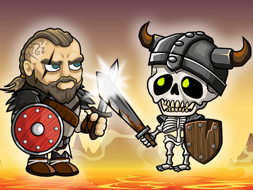 image Vikings VS Skeletons Game